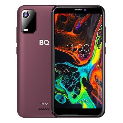 Смартфон BQ 5560L Trend 1/8 ГБ RU, Dual nano SIM, темно-красный