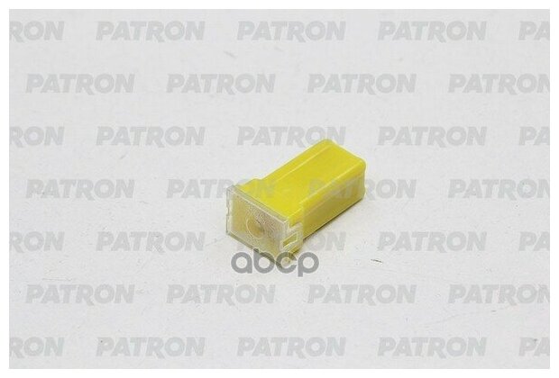 PATRON PFS120 Предохранитель блистер 1шт PHA Fuse (PAL297) 60A желтый 27x12.1x10mm - фотография № 2