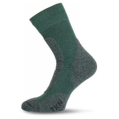 фото Носки lasting tkn 620, polypropylene+nylon, зеленый с серой вставкой, размер m (tkn620-m)