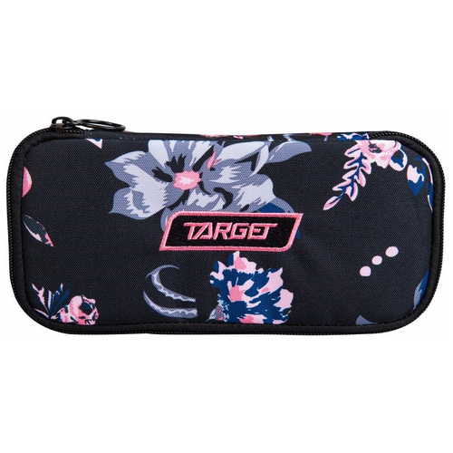 Target Пенал Peach Flowers 26800, черный