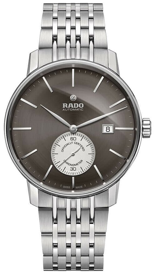 Наручные часы RADO Coupole Classic, серый, серебряный