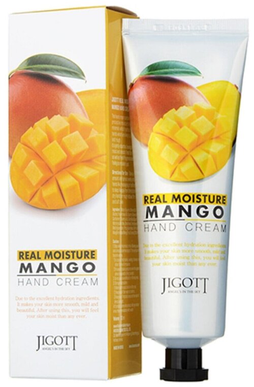 Крем для рук Jigott с экстрактом манго 100 мл. 1 шт.