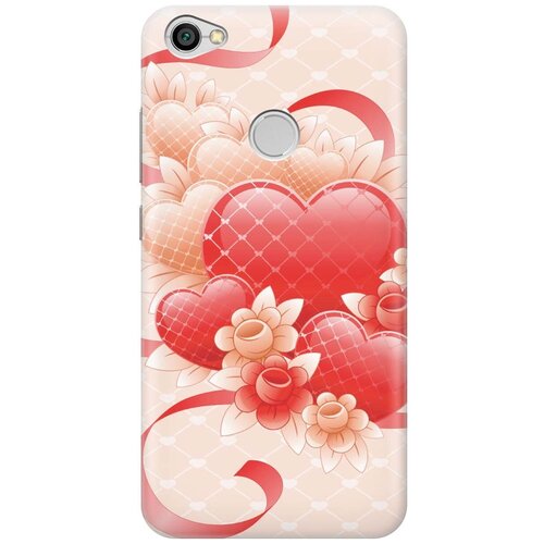 фото Re:paчехол - накладка artcolor для xiaomi redmi note 5a prime с принтом "с любовью"