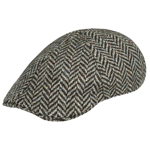 Кепка Hanna Hats, размер 59, серый кепка hanna hats размер 59 зеленый
