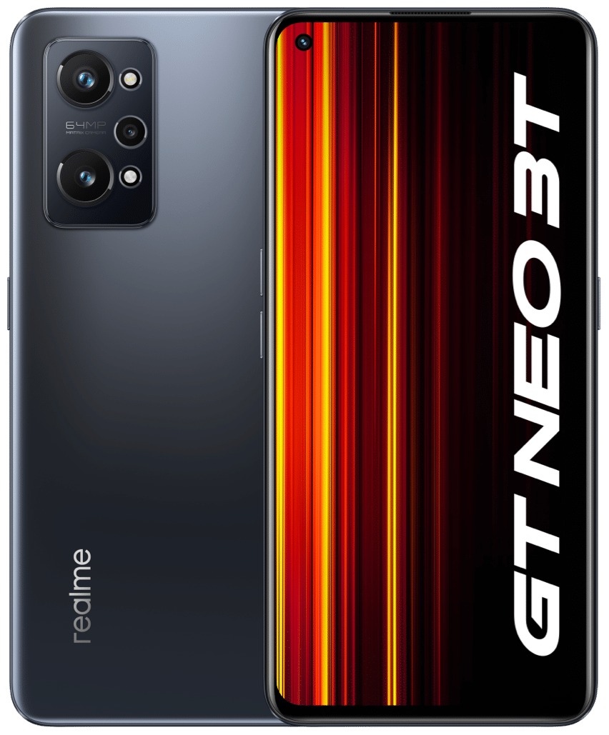 Смартфон realme GT Neo 3T 8/256 ГБ, черный