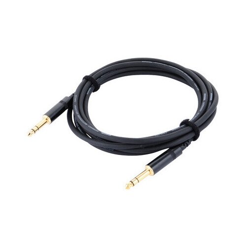 Кабель аудио 1xJack - 1xJack Cordial CFM 3 VV 3.0m cordial cim 3 mv инструментальный кабель xlr m джек стерео 6 3 мм m 3 0 м черный