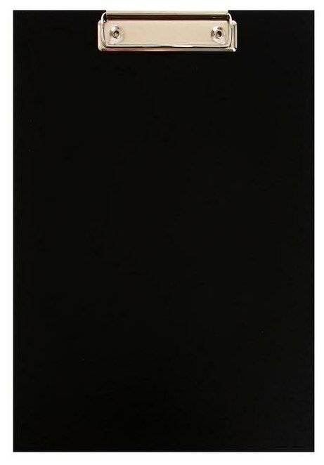 Планшет с зажимом А4 б/в Calligrata 2мм черный 7121649