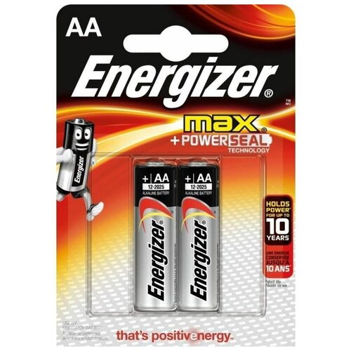 Купить Батарейки Energizer MAX E91/AA 1, 5V - 2 шт., Интим-товары