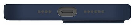 Uniq для iPhone 13 чехол LINO Blue — фото 1