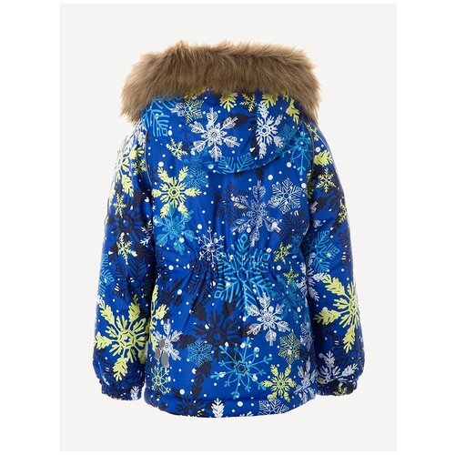 фото Куртка huppa размер 140, 14335, синий с принтом