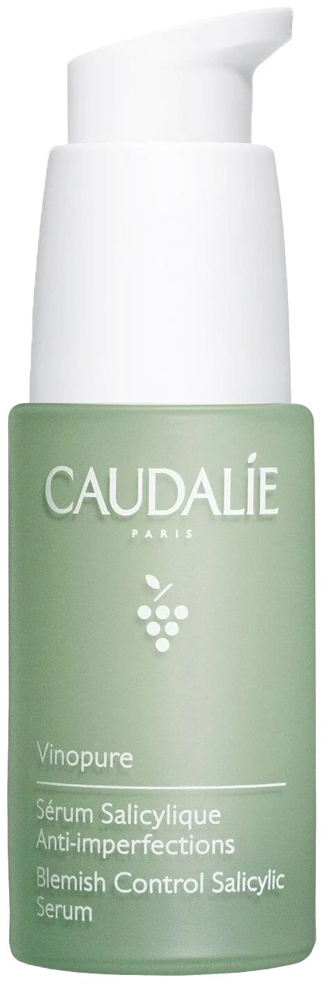 Caudalie Vinopure Blemish Control Salicylic Serum сыворотка для проблемной кожи лица с салициловой кислотой, 30 мл