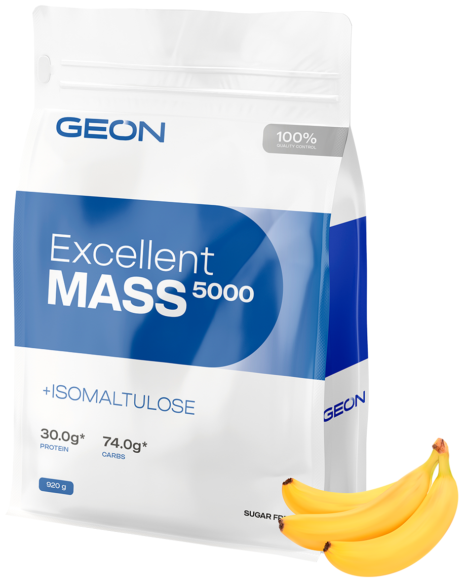 GEON Excellent Mass 5000 пакет (920 г) (Банан)