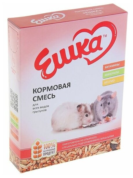 Кормовая смесь "Ешка" для всех видов грызунов, 450 г