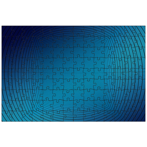 фото Магнитный пазл 27x18см."задний план, абстрактный, кольца" на холодильник lotsprints