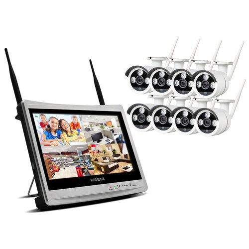 Okta Vision Planshet - 20R Lux - видеонаблюдение для дома с удаленным доступом на 8 камер готовые комплекты видеонаблюдения для частного дома ip видеонаблюдение 3695500₽