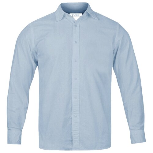 Школьная рубашка TUGI, размер 152, голубой школьная рубашка tugi размер 152 коричневый белый