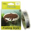 Леска Fishing Style RL2902 0.25mm тест 21.00кг 100m (плетенка серая) - изображение