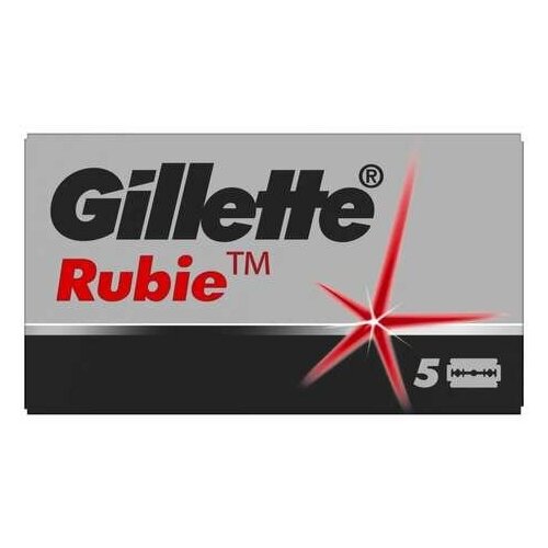 Лезвия для бритв Gillette Rubie Platinum plus 1 шт. лезвия gillette platinum блистер 5шт