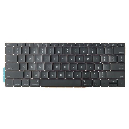 Keyboard Клавиатура для Apple MacBook Pro 13 Retina A1708 Late 2016 Mid 2017 прямой Enter US 6225₽