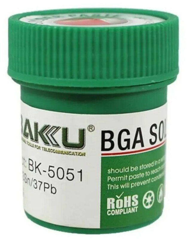 Паста паяльная BAKU BK-050G (50 гр.)