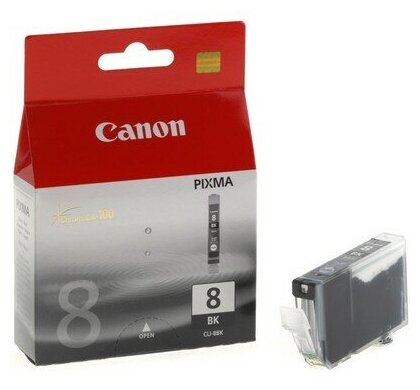 Картридж CANON CLI-8Bk для PIXMA-iP4200/4300/4500/5200/5300/6600/6700 0620B024