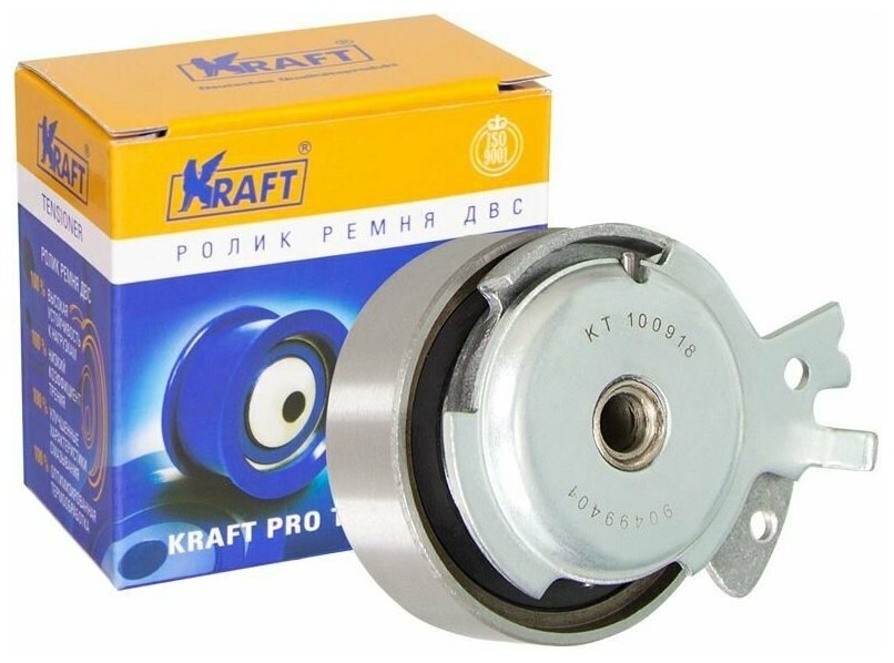 KRAFT KRAFT Ролик зубчатого ремня ГРМ натяжной KRAFT KT100918