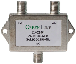 Диплексер SAT/ANT Green Line DX02-01