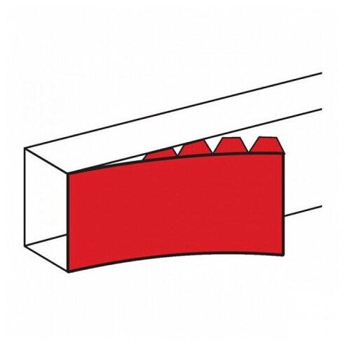 Legrand Частичная крышка шириной 130 мм - для кабель-каналов DLP 010524 1 шт. - фотография № 2