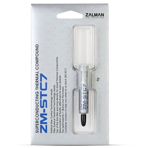 термопаста zalman zm stc7 шприц 4 г Термопаста Zalman ZM-STC7