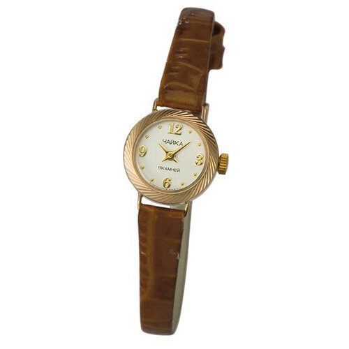 Наручные часы Platinor, золотой, коричневый наручные часы ника женские кварцевые корпус серебро 925 проба фианитбелый