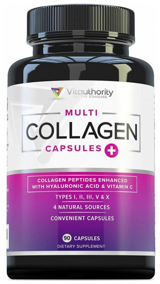 Vitauthority Multi Collagen Capsules 90 капс
