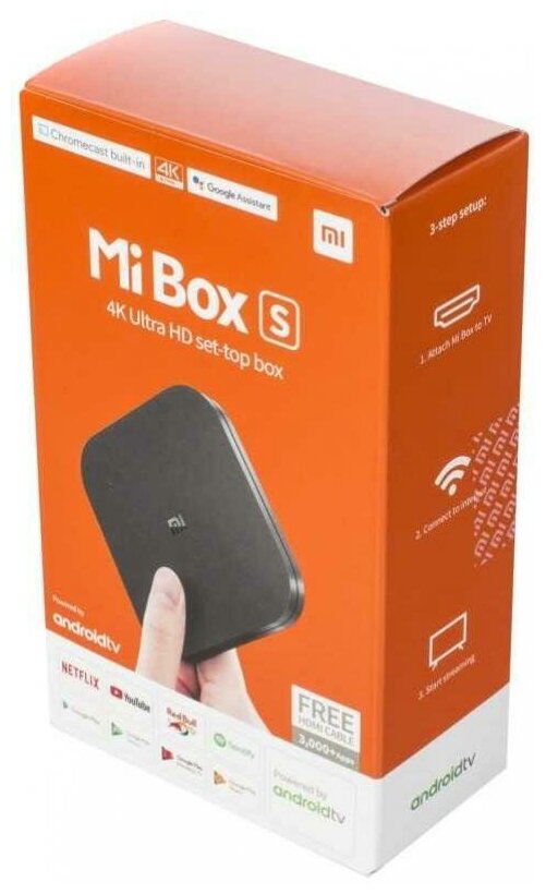 Медиаплеер Xiaomi Mi TV Box S 8Gb