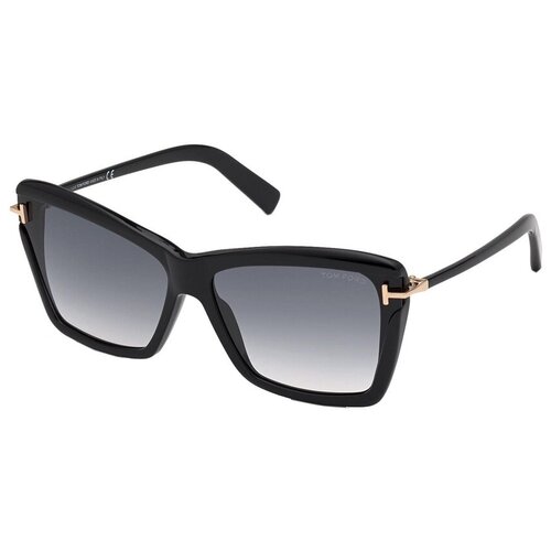 Солнцезащитные очки Tom Ford, черный очки солнцезащитные tom ford tf 844 01b