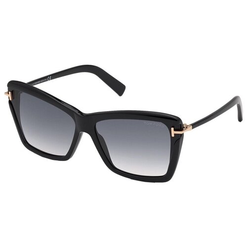 Солнцезащитные очки Tom Ford, черный fendi fe 40003u 01b солнцезащитные очки 01b