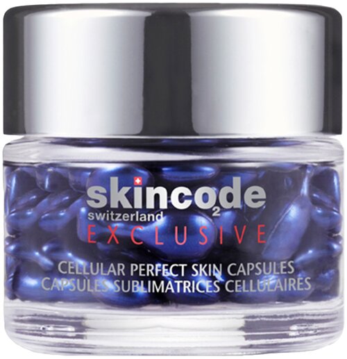 Skincode Exclusive Cellular Perfect Skin Capsules Клеточные омолаживающие капсулы для лица Совершенная кожа, 14.9 мл, 45 шт.