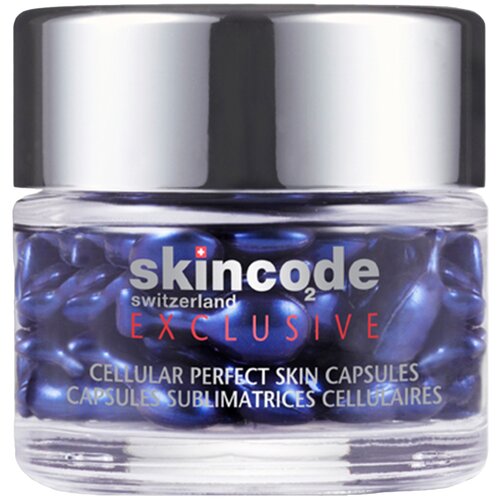 Skincode Exclusive Cellular Perfect Skin Capsules Клеточные омолаживающие капсулы для лица Совершенная кожа, 14.9 мл, 45 шт.