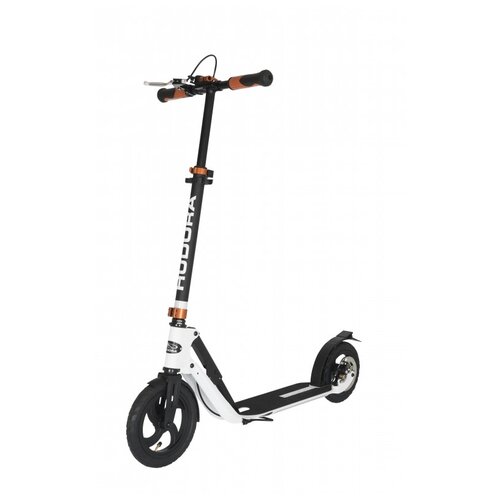 Городской самокат HUDORA BigWheel Air 230 Dual Brake, черный