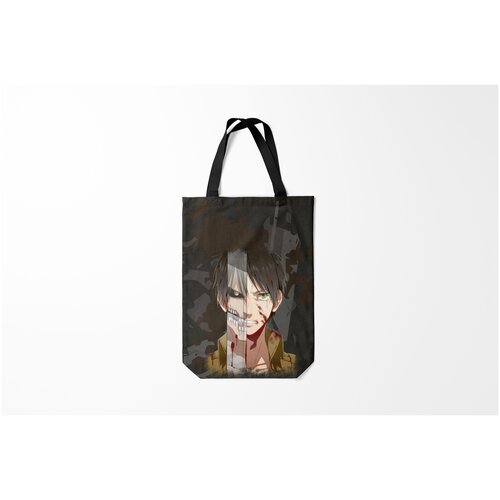 фото Сумка-шоппер / 31х42 см / аниме / атака титанов burnettie