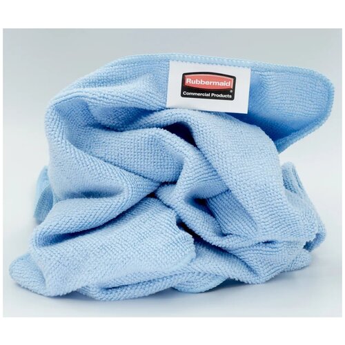 Профессиональная салфетка для уборки из микрофибры Rubbermaid, 40х40 см