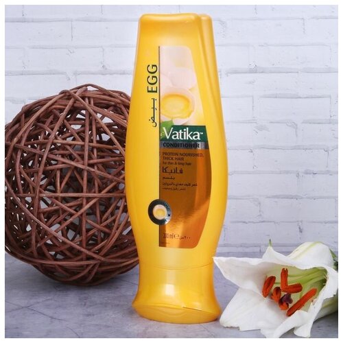 Dabur Кондиционер для волос Dabur VATIKA Egg яичный, 200 мл