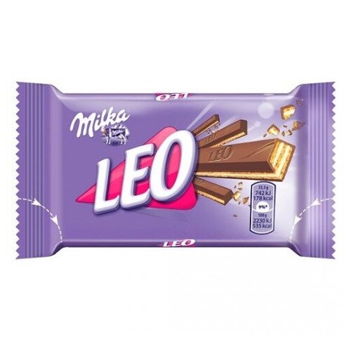 Вафли Milka Leo, 33 г