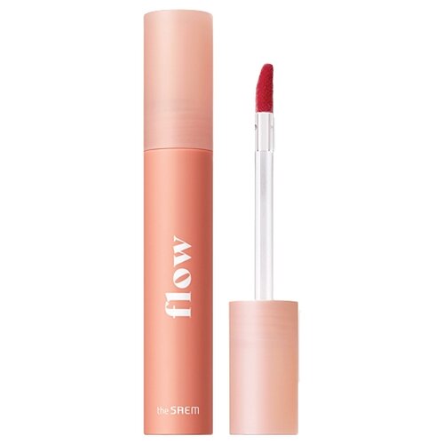 The Saem Тинт-мусс для губ Flow Lip Velvet Mousse, PP01 Behind