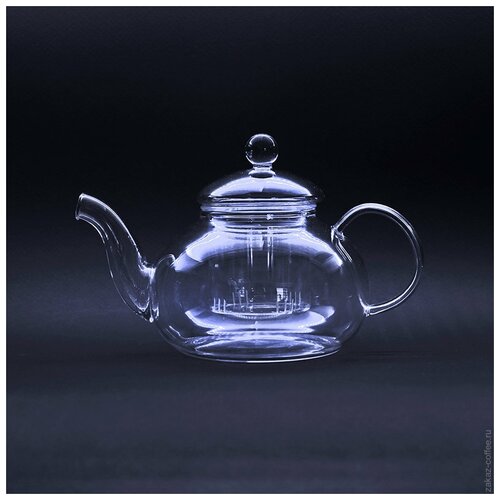 Стеклянный чайник с колбой Лотос АР 800мл