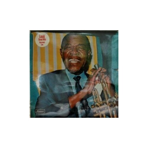 Старый винил, Brunswick, LOUIS ARMSTRONG - Louis' Great Hits Recorded Live (LP , Used) старый винил joker louis armstrong his immortal concerts series lp used