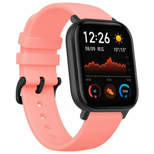 Ремешок W.O.L.T. STR-GTS для Amazfit GTS (розовый)