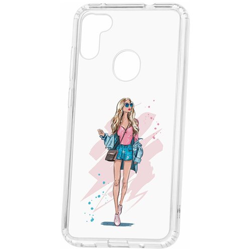 фото Чехол на samsung galaxy a11 / m11 kruche print fashion girl / чехол для samsung / чехол с рисунком / чехол с принтом / чехол для самсунг / чехол для самсунг / бампер на гелакси / чехол накладка для гэлэкси / противоударная накладка для samsung galaxy / защита для galaxy / защита на samsung / cиликоновый чехол для samaung galaxy / пластиковый чехол на самсунг / защитный чехол для самсунг / чехольчик / защита телефона / ударопрочный чехол / галакси кruче