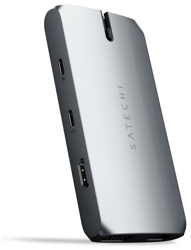 Хаб Satechi USB-C On-the-Go MultiPort Adapter ST-UCMBAM (Space Grey)