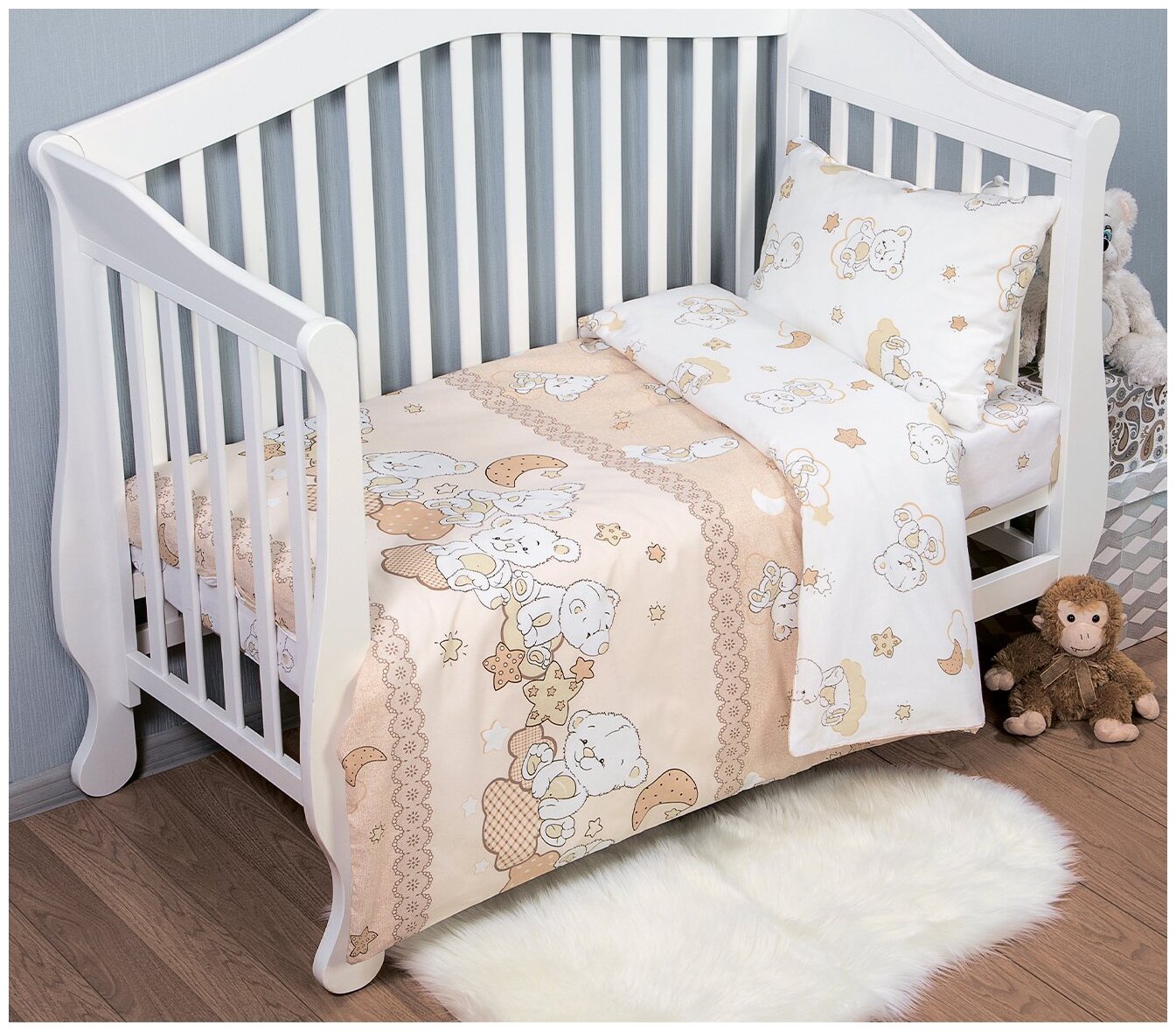 фото Комплект постельного белья АртПостель Медвежата