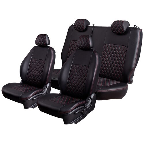 Чехлы для автомобильных сидений Lord AutoFashion & Ford Fiesta-6, 01.2013-10.2019 & турин ст ромб 