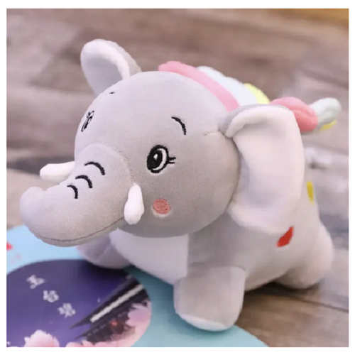 Мягкая игрушка Слон / Слоник Дамбо с крыльями / Слоненок плюшевая кукла, 30 см мягкая игрушка слон слоник дамбо с крыльями слоненок плюшевая кукла 30 см